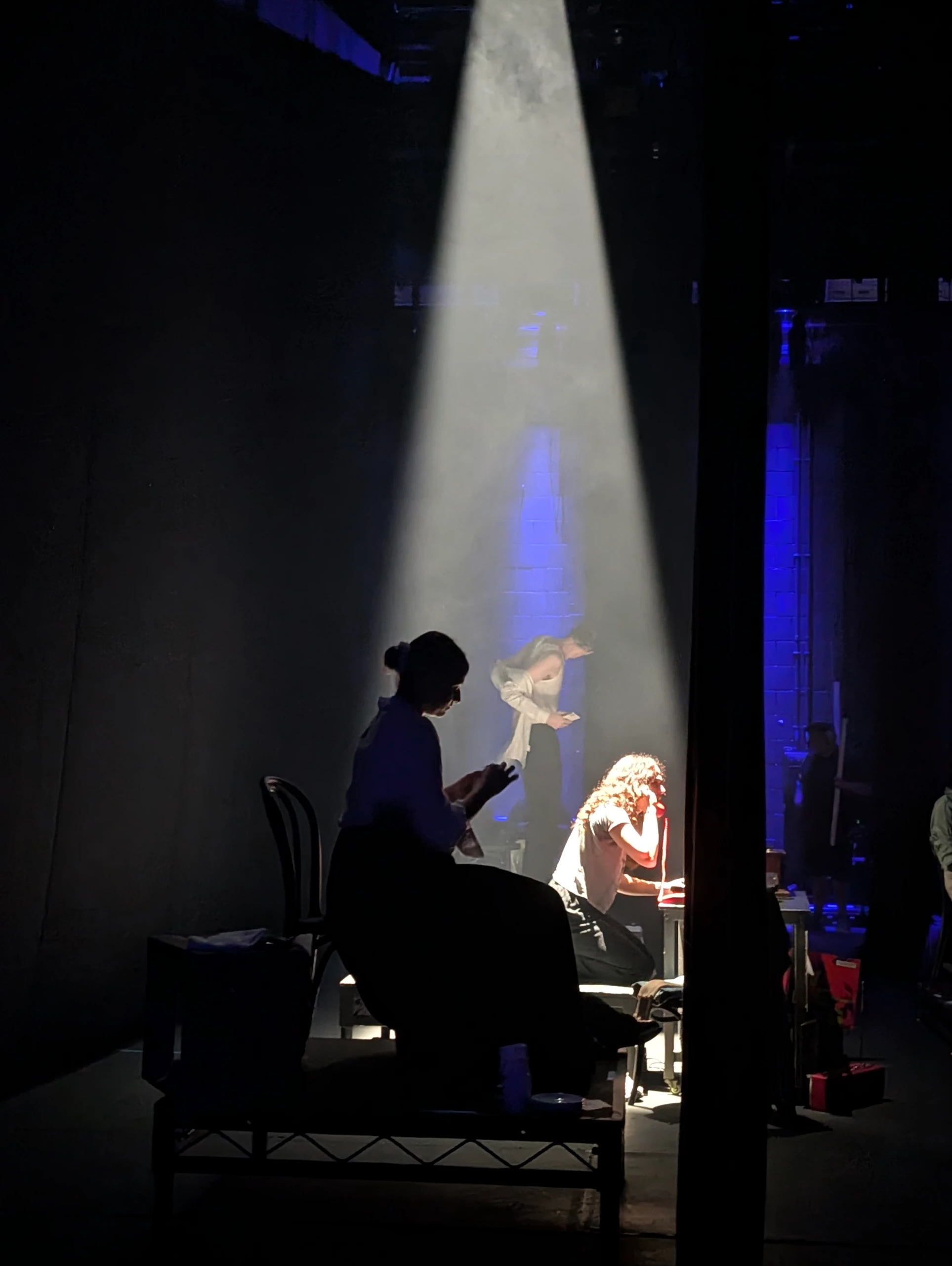 watching from the wings