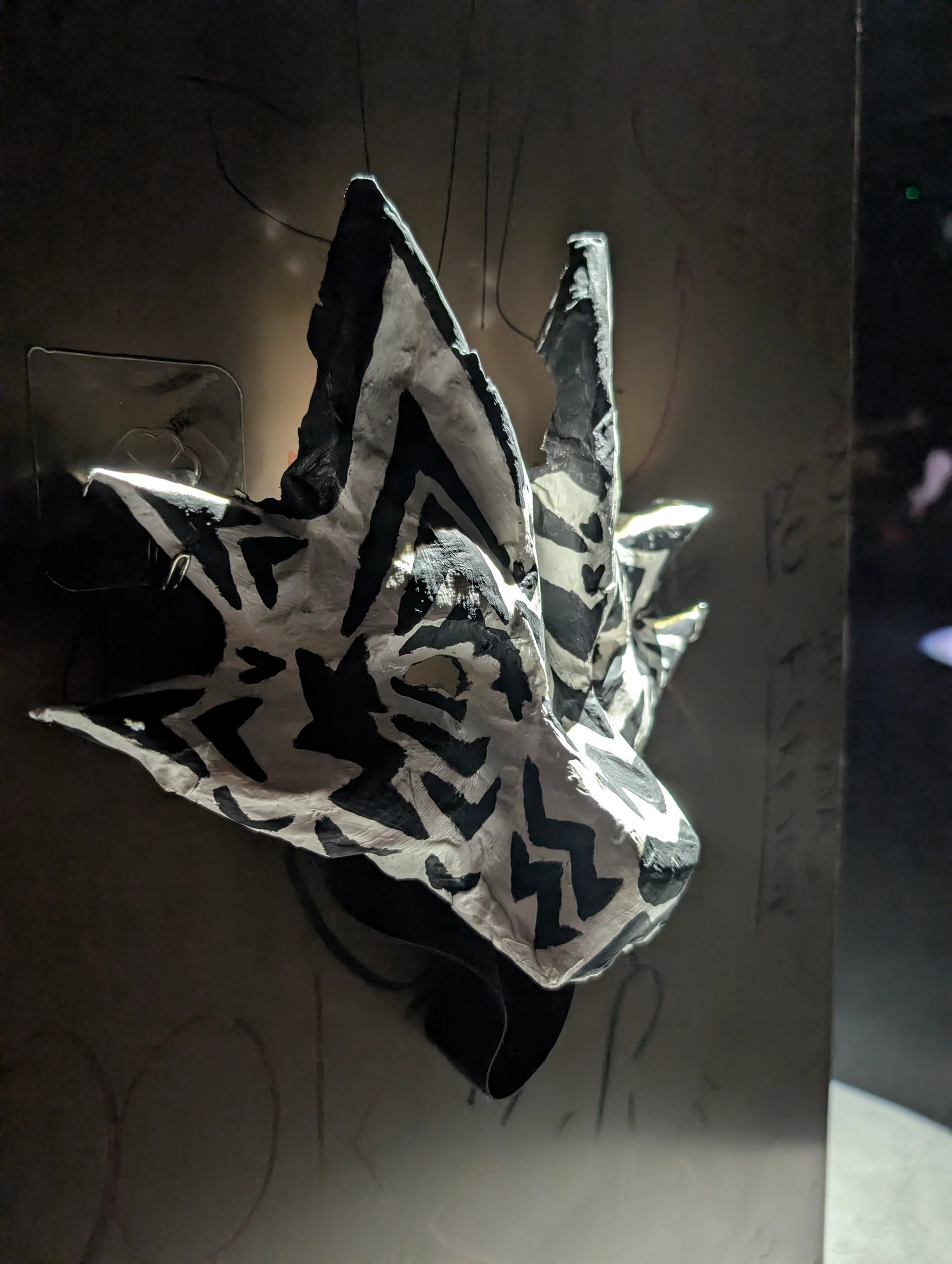 the finished mask