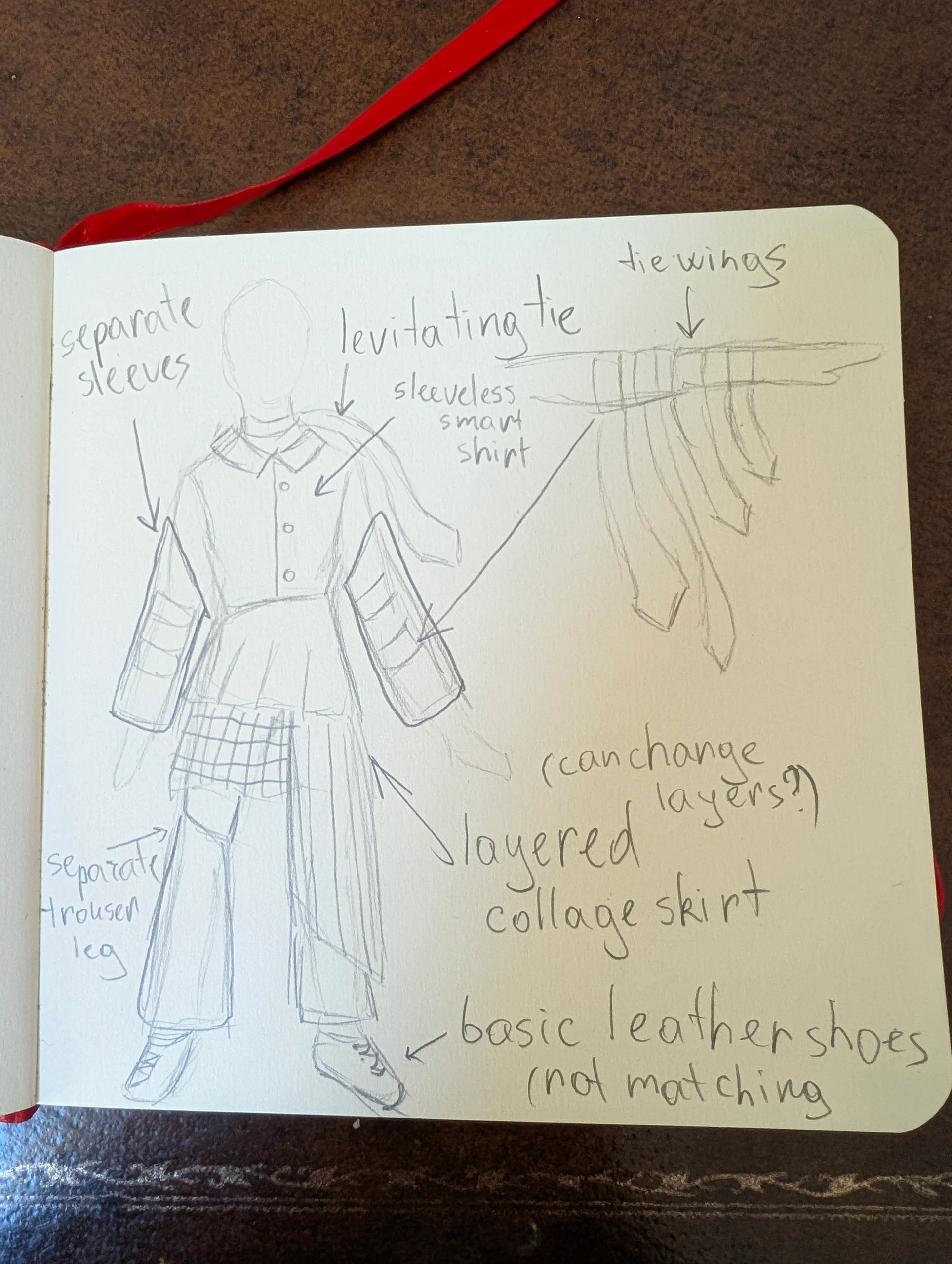 the initial costume concept
