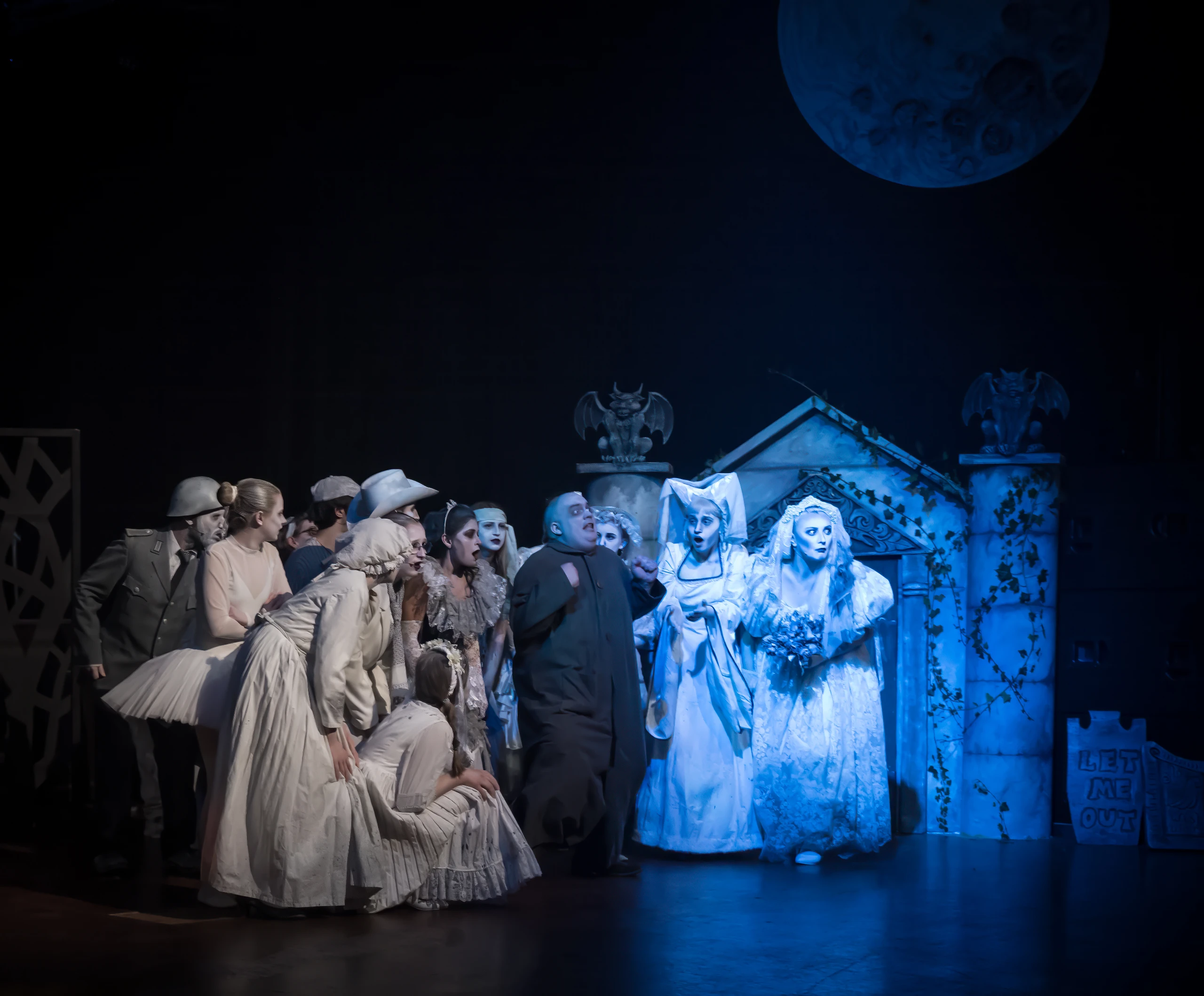 performing in the addams family the musical