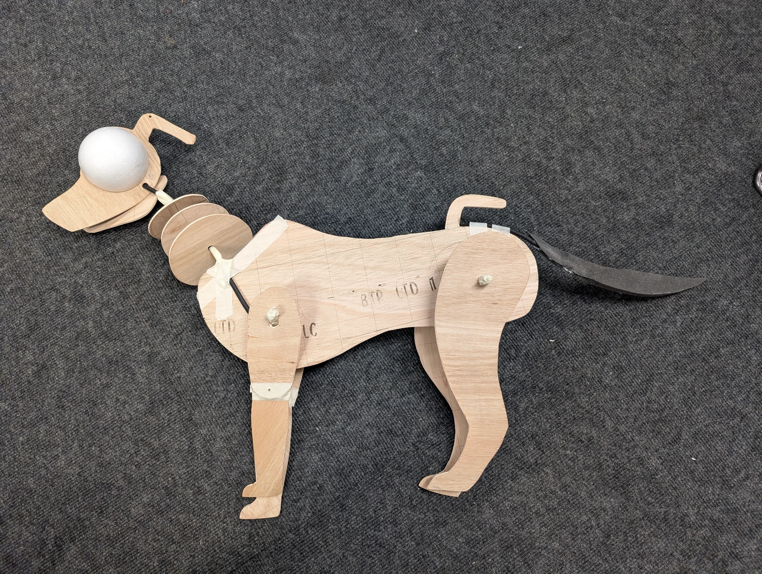 building bingo's wooden bones